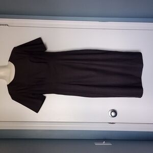 Bebe Tailor fitted Aline midi dress